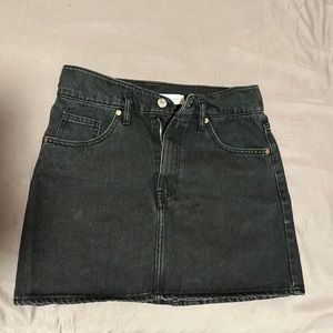 Denim mini skirt ZARA - size M